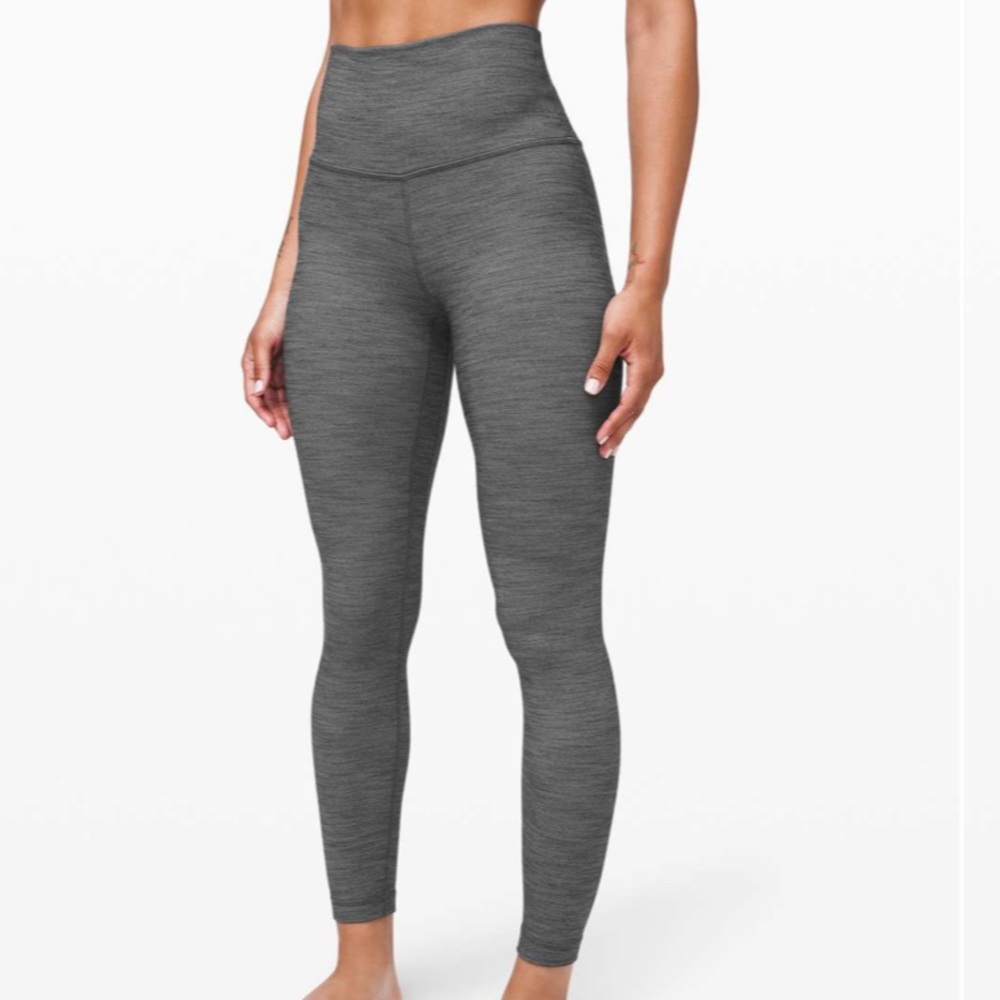Lululemon Align Pant II 25" Grey Herringbone